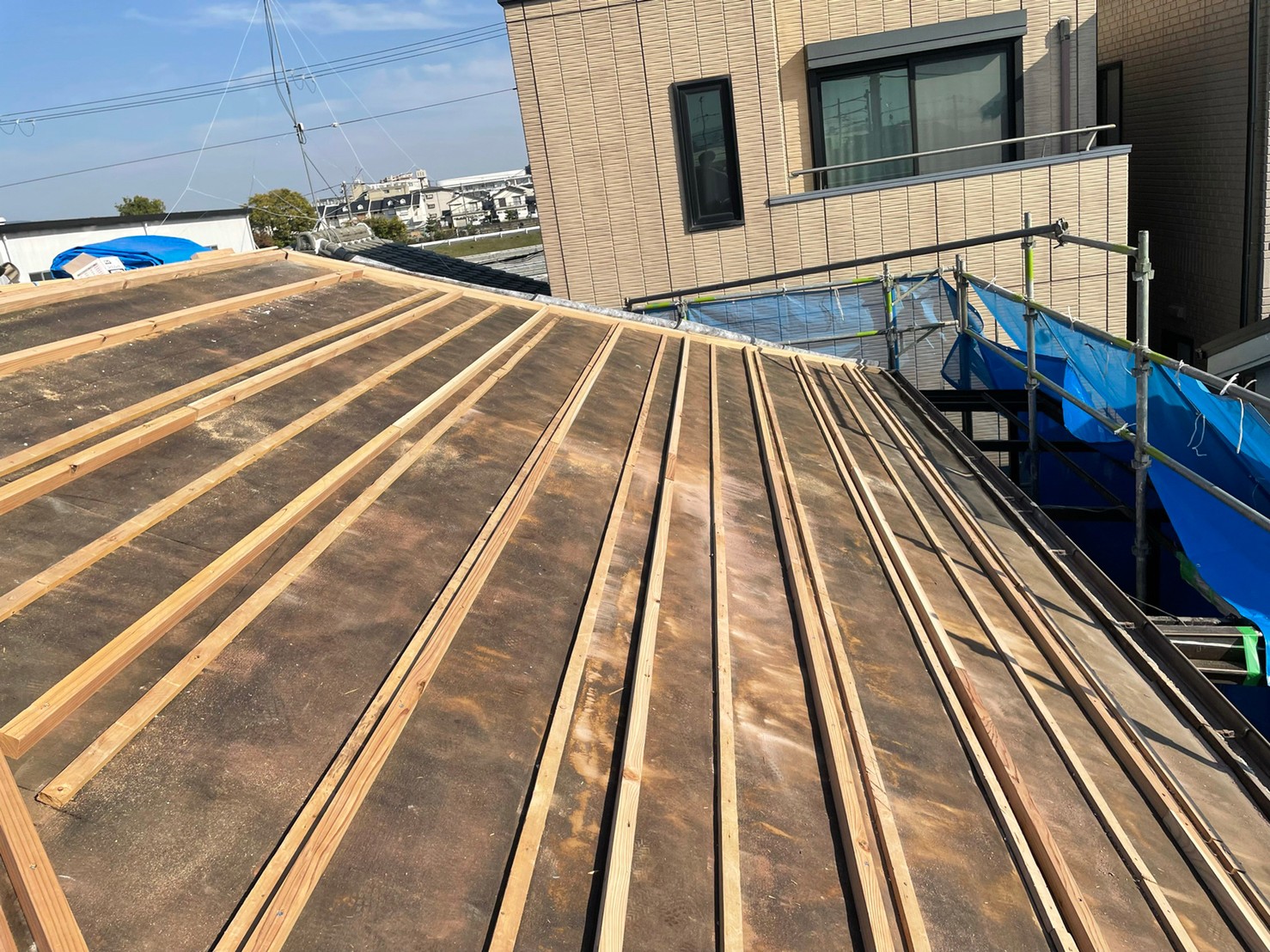 セメント瓦葺き替え引っ掛け桟